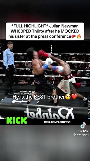 Julian Newman boxing
